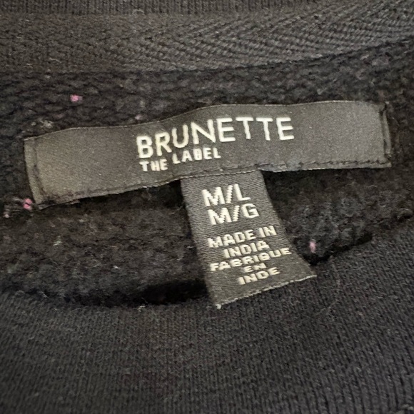 Brunette the Label 'This Wine Is Making Me Awesome' Classic Crew Neck Sweatshirt - Picture 4 of 4